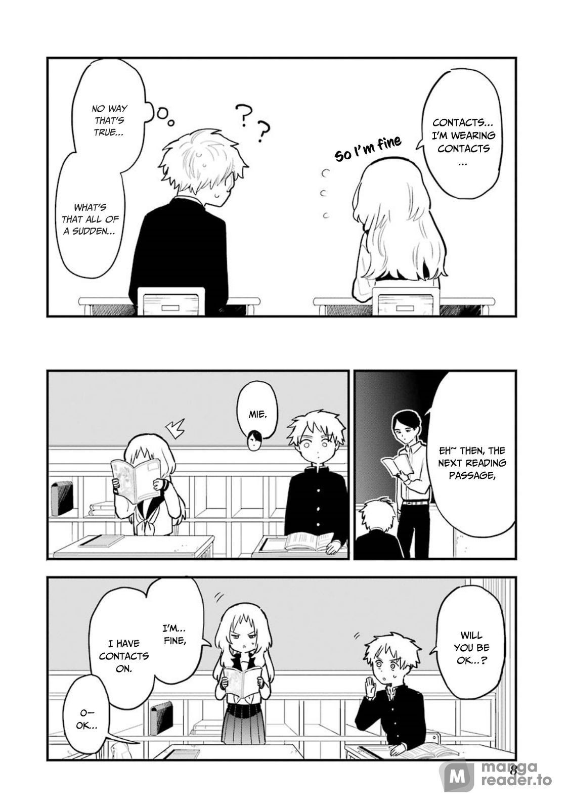 Suki na Ko ga Megane wo Wasureta, Chapter 29 image 06